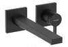 Tecturis E Single Lever Basin Mixer for Concealed Installation Wall-mounted EcoSmart+ Matt Black