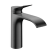 Vivenis Single lever basin mixer 110 CoolStart without waste set Brushed Black Chrome