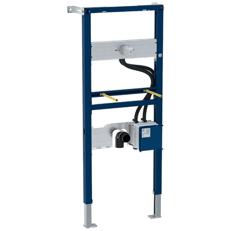 Duofix element for washbasin, 130 cm, electronic wall-mounted tap with concealed function box