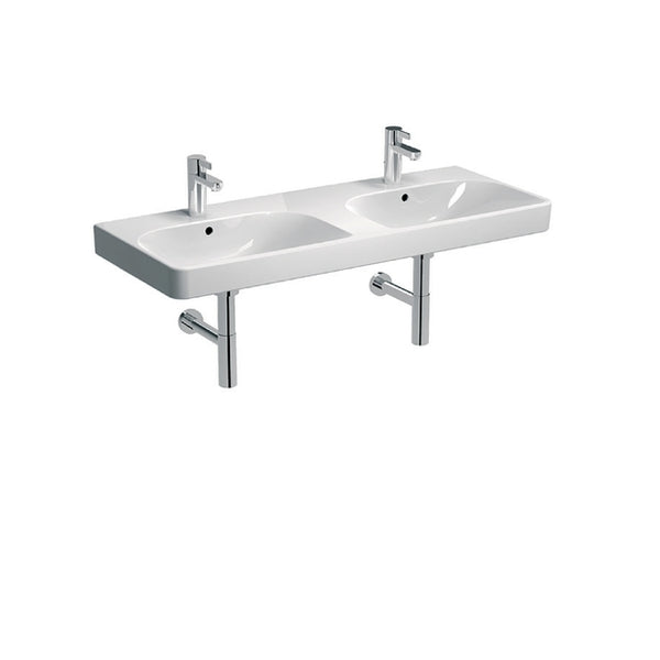 Smyle DBL Washbasin L/R Tap Hole