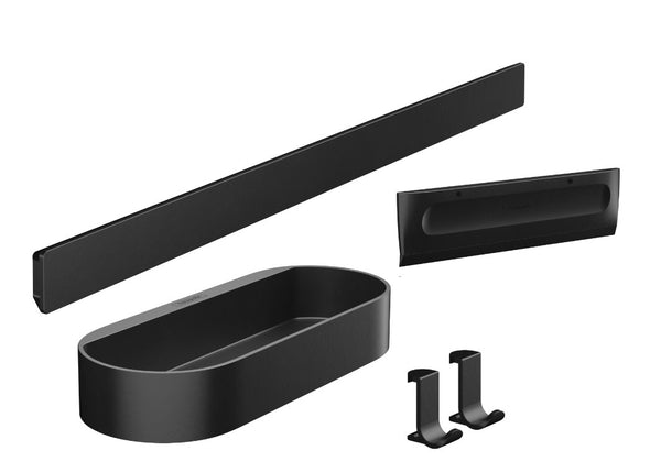 Hansgrohe Wallstoris Shower Bundle Matt Black