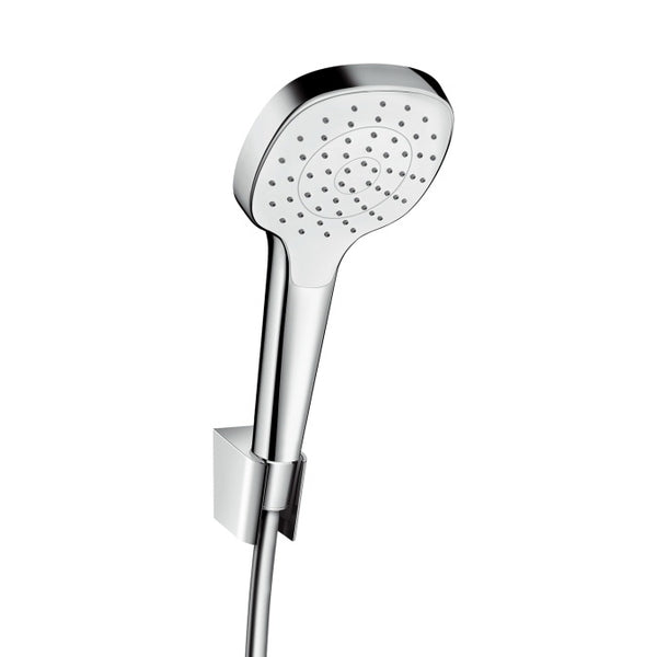 Hansgrohe Croma Select E Shower Holder Set 110 1Jet With Shower Hose 125 Cm White/Chrome