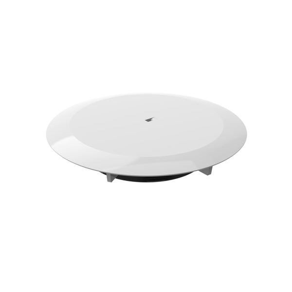Shower Drain Cover D90 White Alpine
