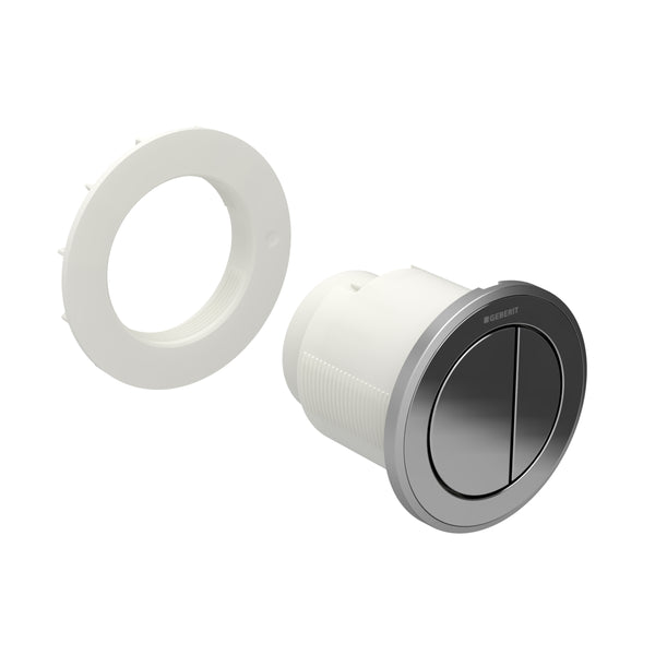 Type10 Pneumatic DualFlush S/S Brushed