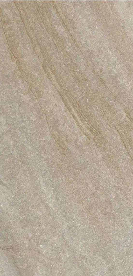 Blended Natural Taupe Rectified UGL Porcelain Full Body 598x1198x9mm (1,44sqm2/box)