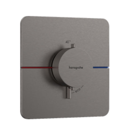 Hansgrohe Showerselect Comfort Q Thermostat For Concealed Installation Brushed Black Chrome