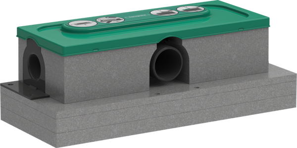Hansgrohe Ubox Universal Base Set For Finish Sets For Standard Installation