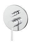 Lace Chrome Bath/Shower Mixer Trim Kit