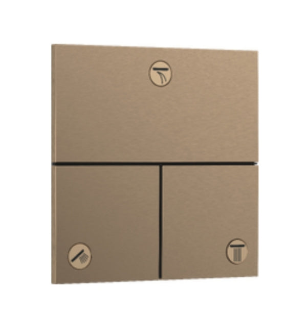 Hansgrohe Showerselect Comfort EValve For Concealed Installation For 3 Functions Brushed Bronze
