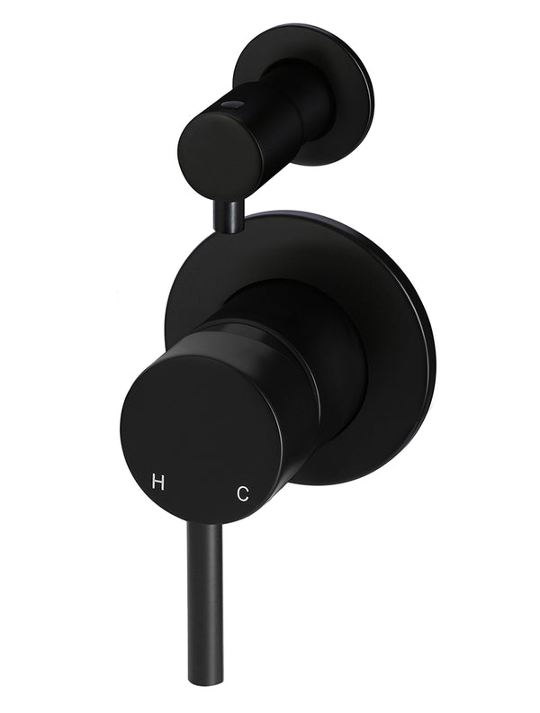 Diverter Mixer Finish Set - Matte Black