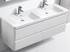 Milan 1500 White Vanity Set