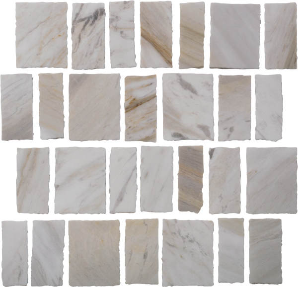 Salt Rock Namaste Bars Mosaic Marble286x290mm marble mosaic (11shts/sqm)