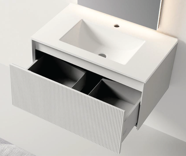 Delicious White 810x470x470mm - Type V Basin