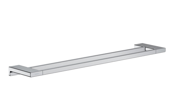 Hansgrohe Addstoris Double Bath Towel Rail Chrome
