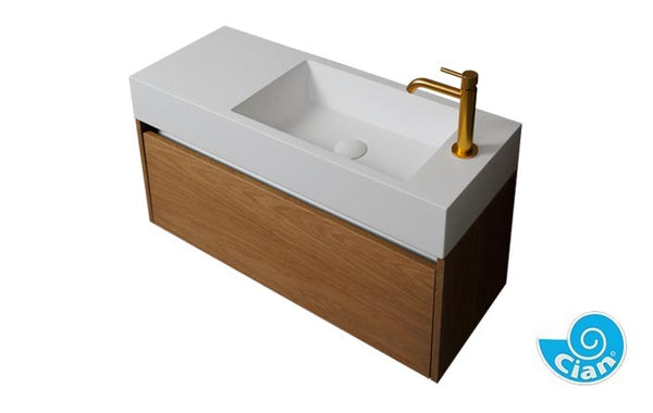 Tetra 850 Wall Hung Basin Only 845x300x110