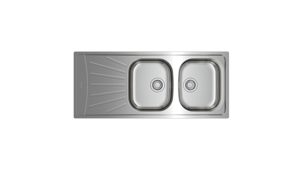 Teka Starbright 2B 1D Inset Stainless Steel Sink In 80 Cm