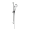 Hansgrohe Croma Select S Shower Set 110 Multi Ecosmart 9 L/Min With Shower Bar 65 Cm White/Chrome