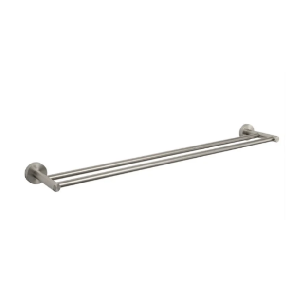 Ginger Double Towel Rails 600mm - Stainless Steel