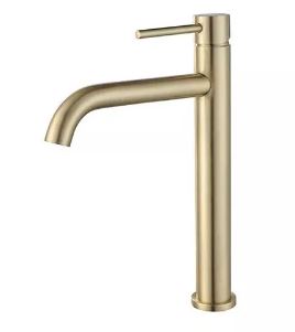 Bijiou Stylet Gold Basin Mixer Long Body