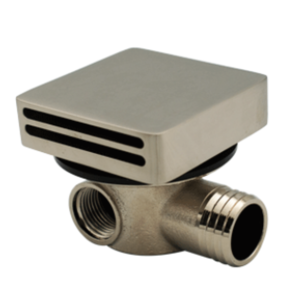 Gio Square Nikki Spout in Brushed Nickel