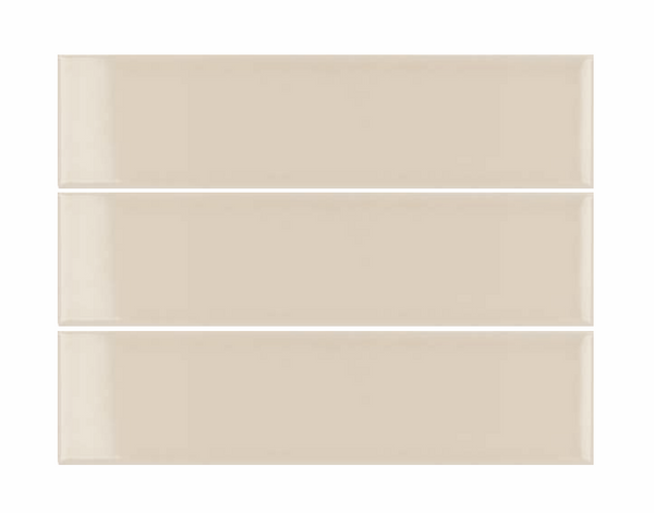 Costa Nova Beige Pale 50X200X9mm Gloss Ceramic (0.5Sqm/Box)