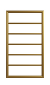 Spartan Boxx (520) Straight Pearl Gold Right (935 X 520 X 118)