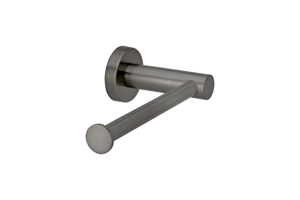 Round Toilet Roll Holder Gun Metal