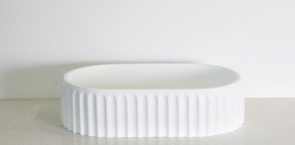 Greco Countertop Basin White 520x320x130mm