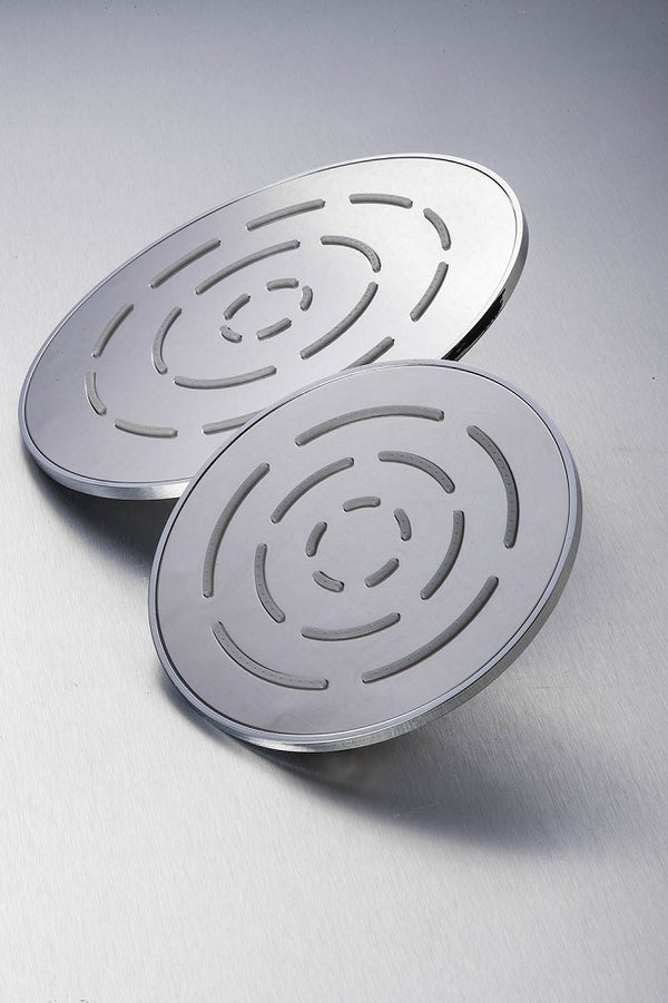 Slim Round Shower Roses Stainless Steel