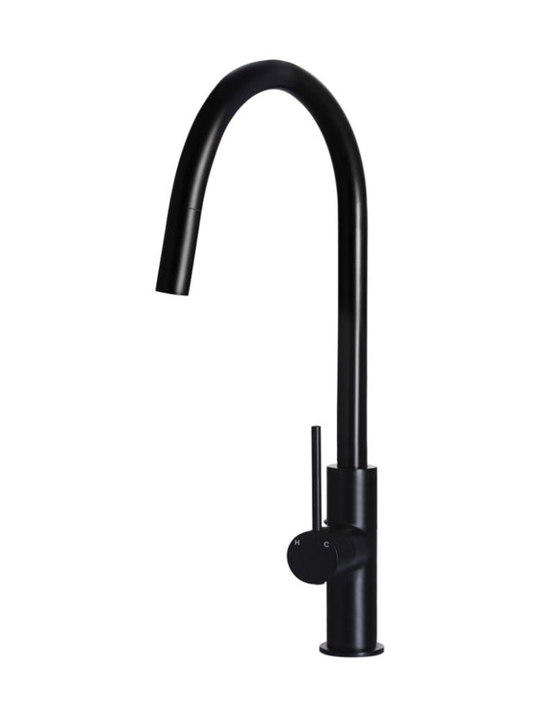 Retractable Kitchen Mixer Black