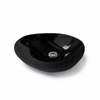 Millstone Countertop Basin 470x350x140mm Polished Black