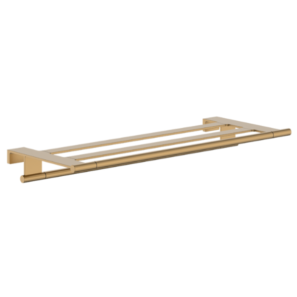 hansgrohe AddStoris S Towel rack with towel holder Brushed Bronze