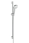 Hansgrohe Croma Select S Shower Set 110 Multi With Shower Bar 90 Cm White/Chrome
