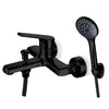 Magnetite Bath Mixer C/W Handshower Black