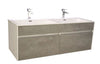 Simplicity 1600X480X450 Vanity & Basin- Cement