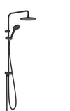 Hansgrohe Vernis Blend Showerpipe 200 1Jet Reno Matt Black