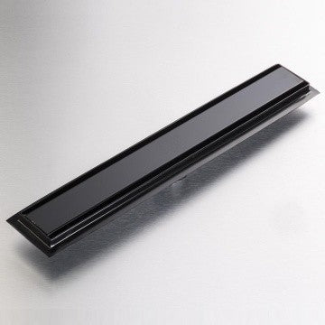 Shower Channel Solid 860mm Matt Black