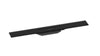 Hansgrohe Raindrain Flex Finish Set Shower Drain 700 Cuttable For Wall Mounting Matt Black
