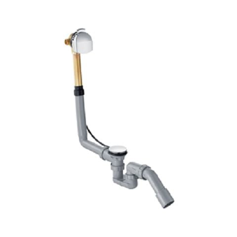 Hansgrohe Exafill Complete Set Bath Filler, Waste And Overflow Set For Standard Bath Tubs Chrome
