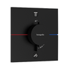 Hansgrohe Showerselect Comfort EThermostat For Concealed Installation For 2 Functions Matt Black