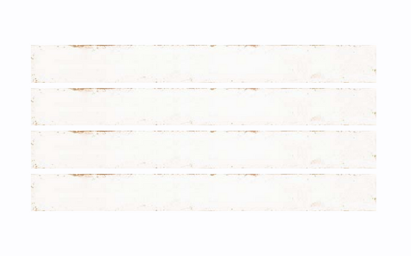 Colours White Gloss Glazed Porcelain 48X450X9.5mm (0.69Sqm/Box)