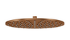 Meir Round Shower Rose 300mm - Lustre Bronze