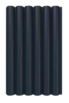 Model D Midnight Blue 160x15x2900mm Wall Panel (7.42sqm/box)