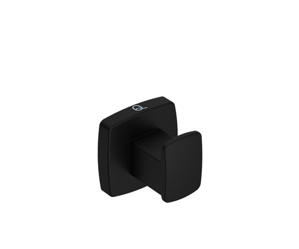 Integrity Robe Hook Single Matt Black