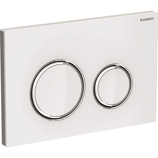 sigma21 Actuator DualFlush Plate WHT/CHR