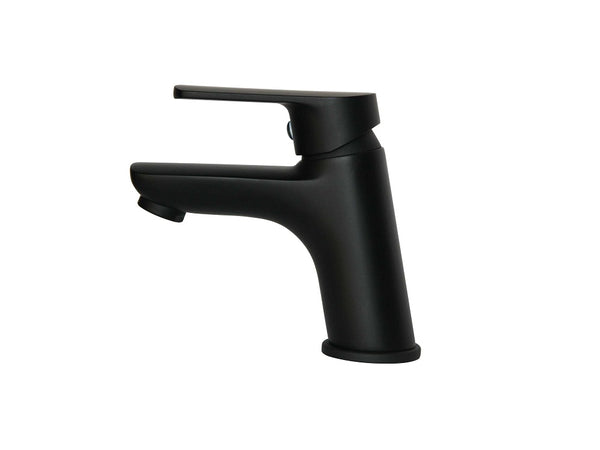 Spring Black Basin Mixer 65mm-Short