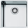 Stainless Steel Single Bowl Undermount Brushed Stainless Steel Triple Installation 430x370mm