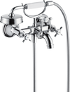 Montreux 2-Hdl.Bath Mixer Wall Chrome