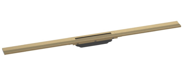 Hansgrohe Raindrain Flex Finish Set Shower Drain 1000 Cuttable Brushed Bronze