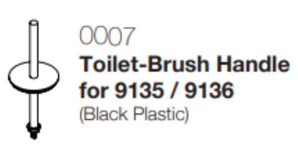 T-Brush Handle for 9135/9136 (Black Plastic) -POLS